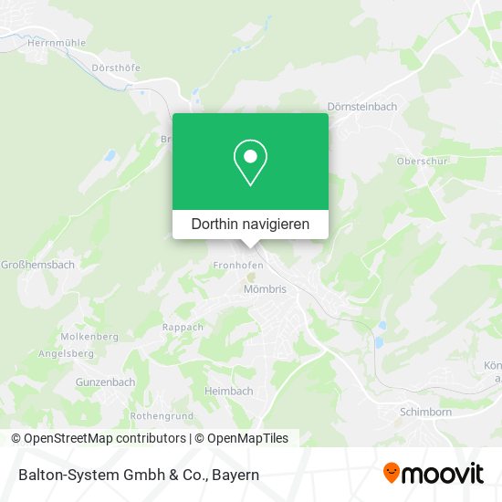 Balton-System Gmbh & Co. Karte