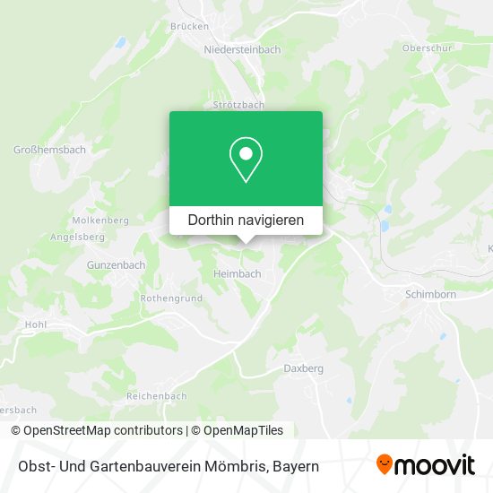 Obst- Und Gartenbauverein Mömbris Karte