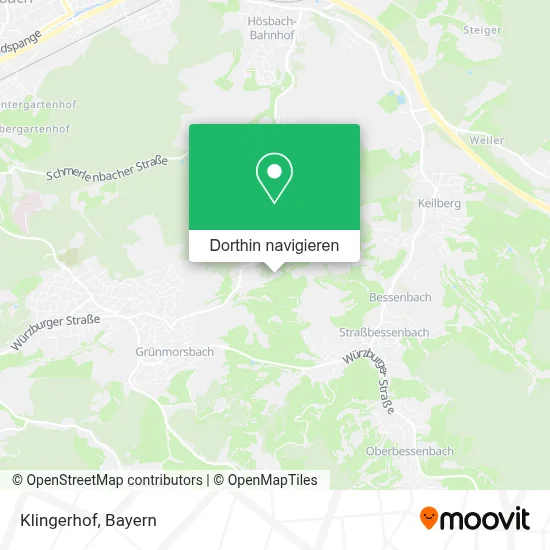 Klingerhof Karte