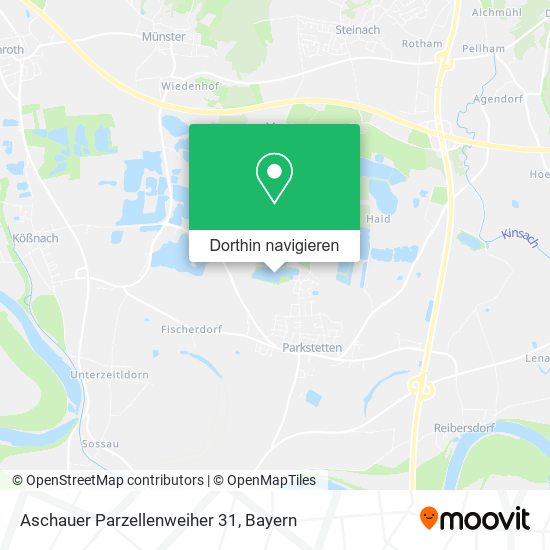 Aschauer Parzellenweiher 31 Karte