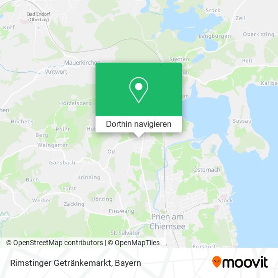Rimstinger Getränkemarkt Karte