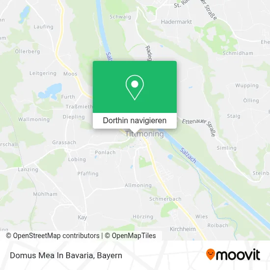 Domus Mea In Bavaria Karte