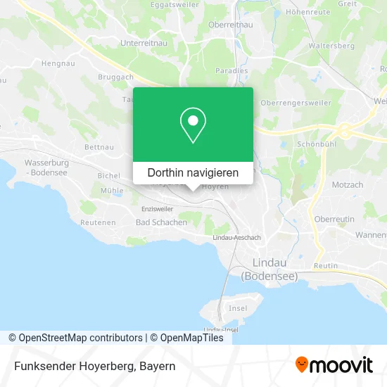 Funksender Hoyerberg Karte