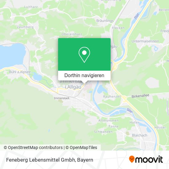 Feneberg Lebensmittel Gmbh Karte