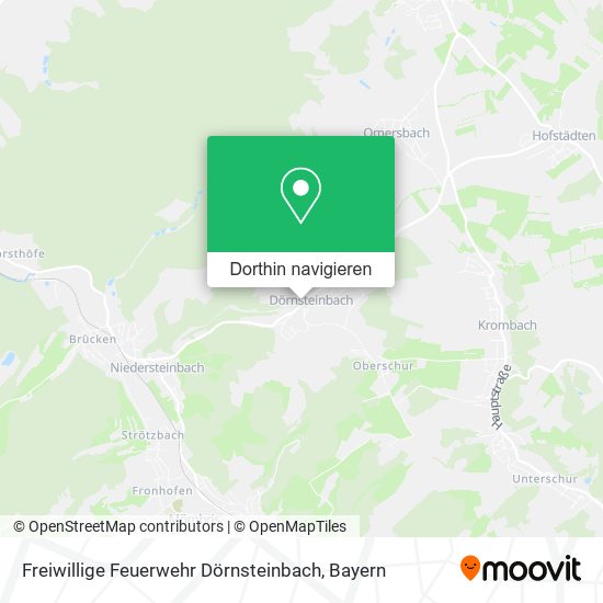 Freiwillige Feuerwehr Dörnsteinbach Karte