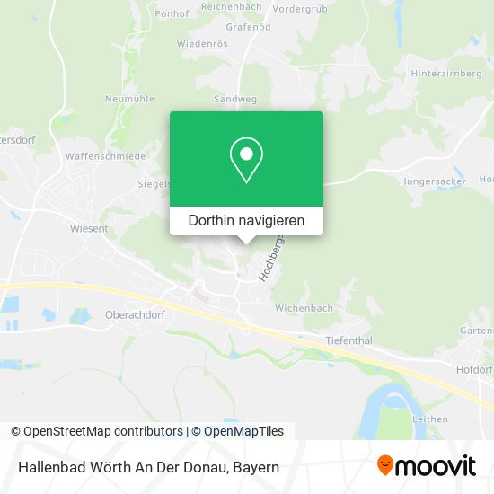 Hallenbad Wörth An Der Donau Karte