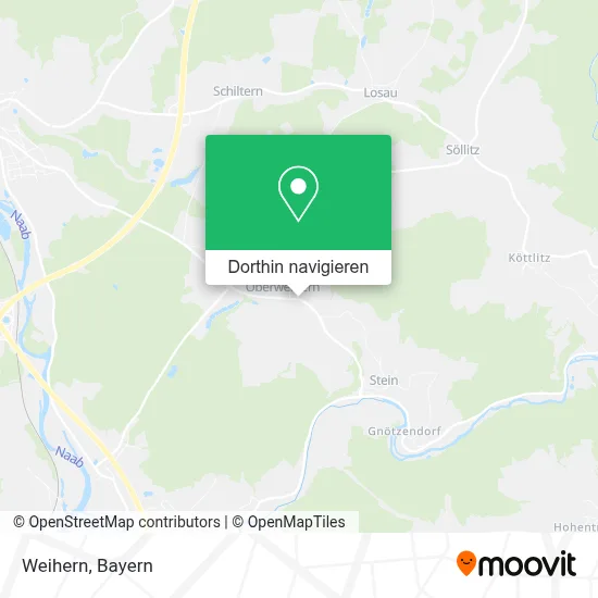 Weihern Karte