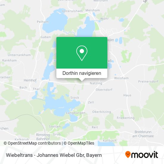 Wiebeltrans - Johannes Wiebel Gbr Karte