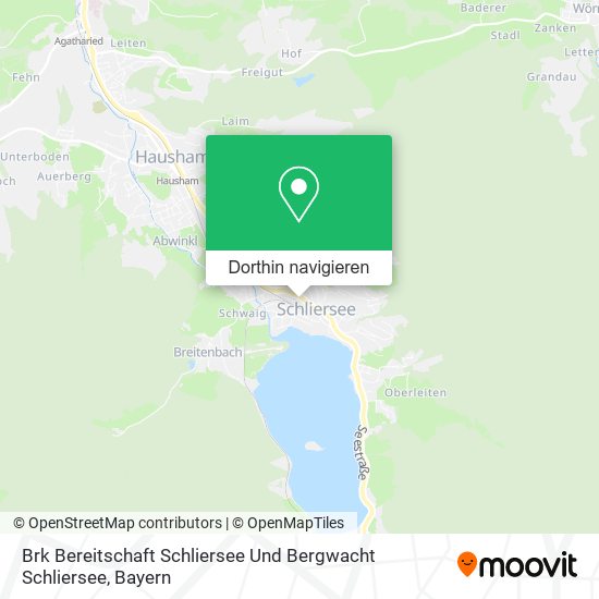 Brk Bereitschaft Schliersee Und Bergwacht Schliersee Karte
