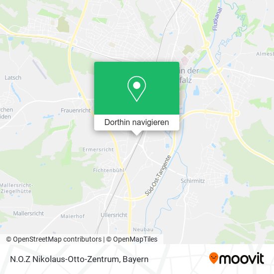 N.O.Z Nikolaus-Otto-Zentrum Karte
