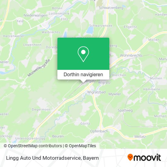 Lingg Auto Und Motorradservice Karte