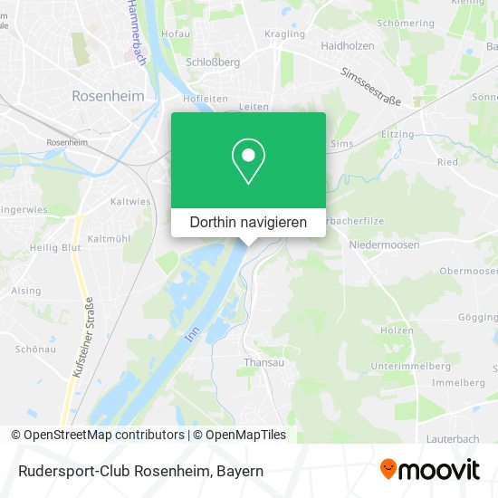 Rudersport-Club Rosenheim Karte