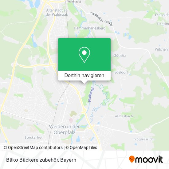 Bäko Bäckereizubehör Karte