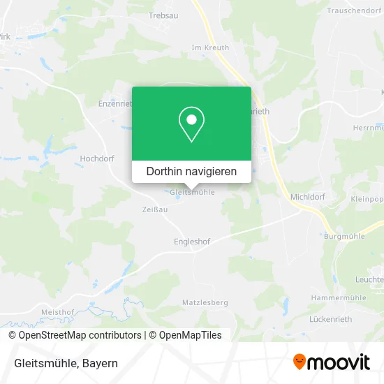 Gleitsmühle Karte