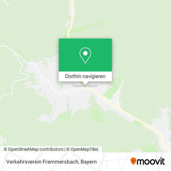 Verkehrsverein Frammersbach Karte