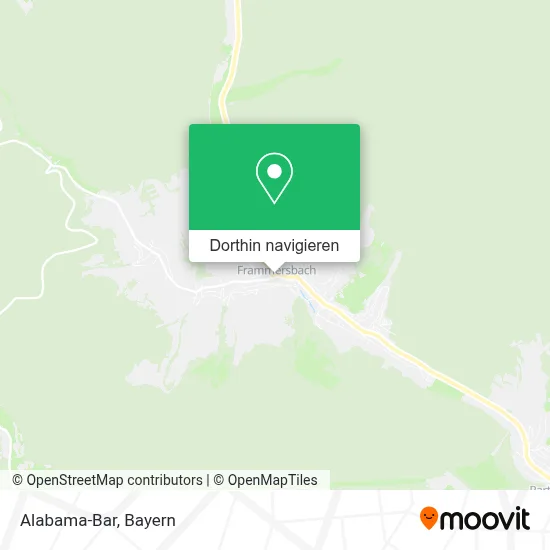 Alabama-Bar Karte