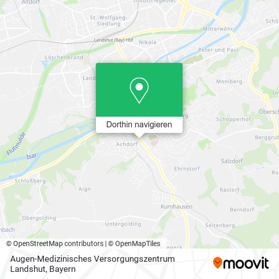 Augen-Medizinisches Versorgungszentrum Landshut Karte