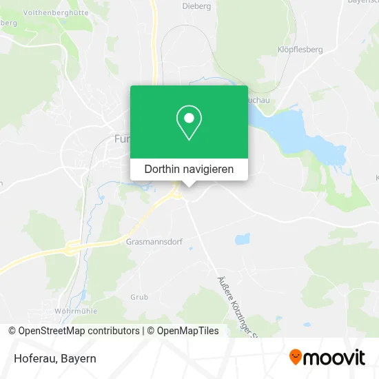 Hoferau Karte