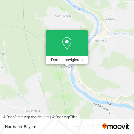 Harrbach Karte