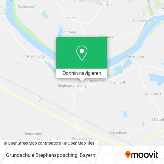 Grundschule Stephansposching Karte