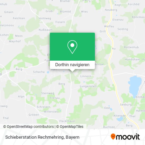 Schieberstation Rechmehring Karte