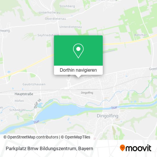 Parkplatz Bmw Bildungszentrum Karte