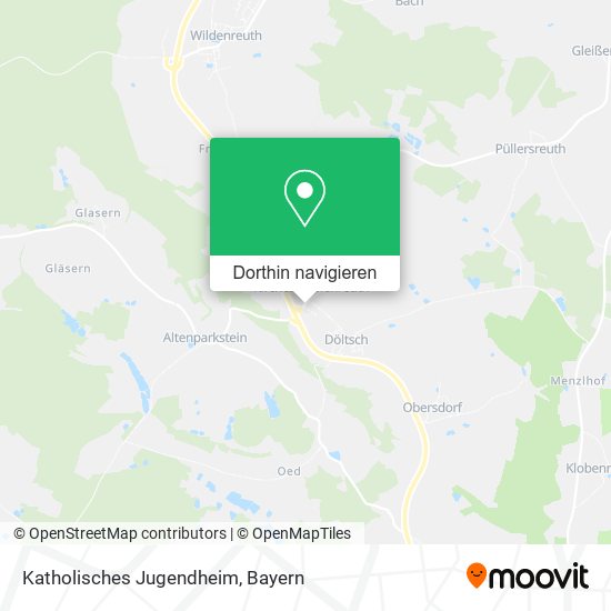 Katholisches Jugendheim Karte