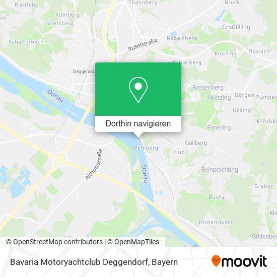 Bavaria Motoryachtclub Deggendorf Karte
