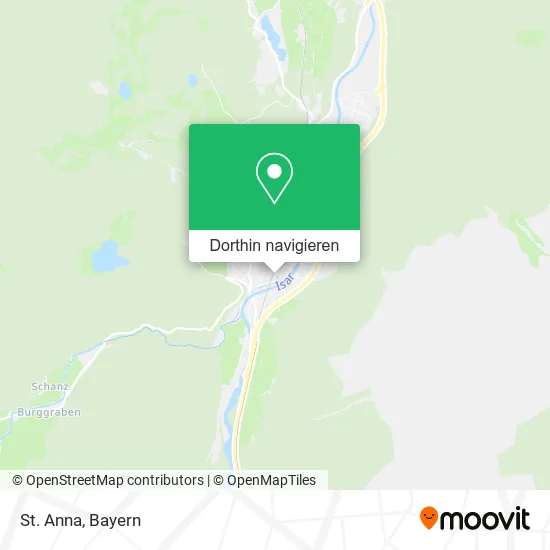 St. Anna Karte