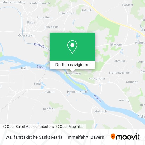 Wallfahrtskirche Sankt Maria Himmelfahrt Karte