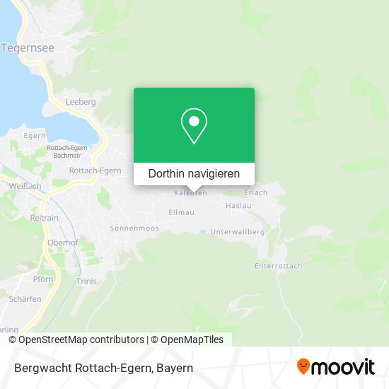 Bergwacht Rottach-Egern Karte