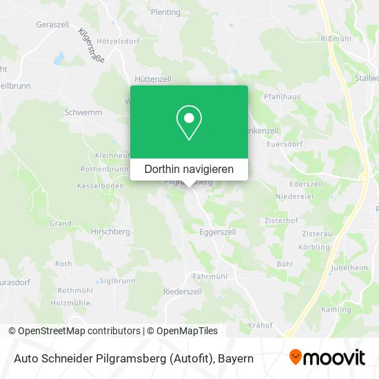 Auto Schneider Pilgramsberg (Autofit) Karte