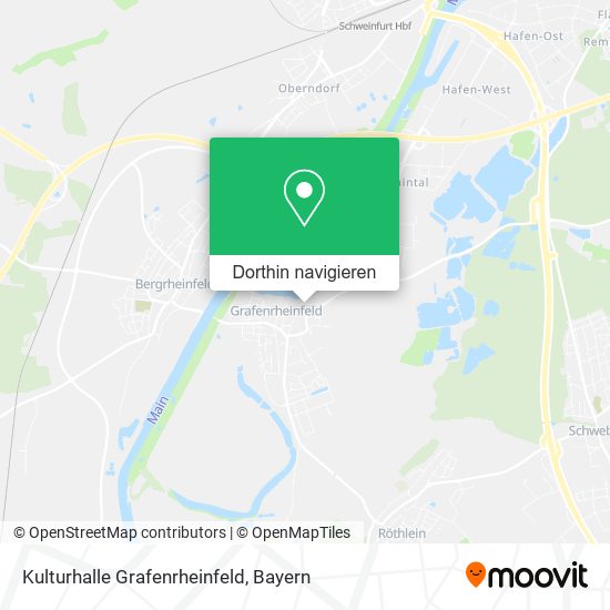 Kulturhalle Grafenrheinfeld Karte