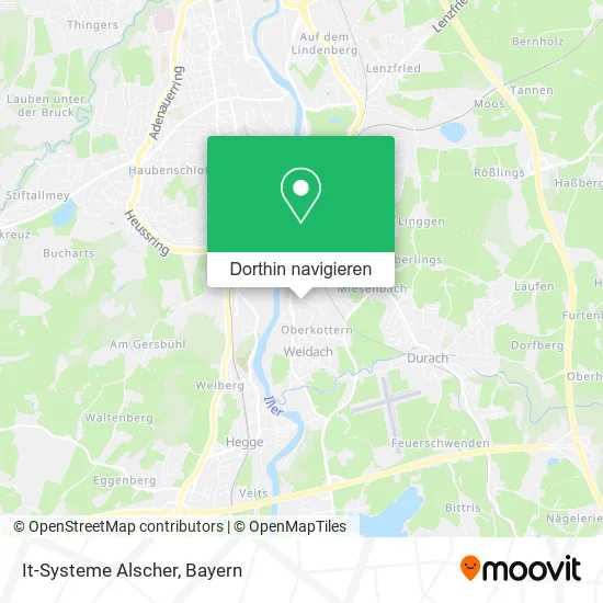 It-Systeme Alscher Karte