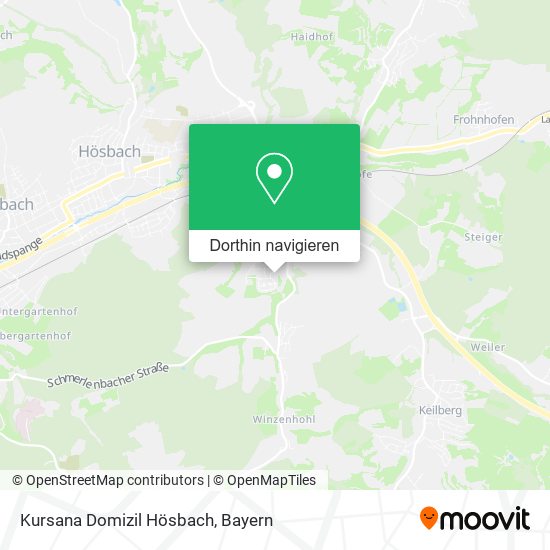 Kursana Domizil Hösbach Karte