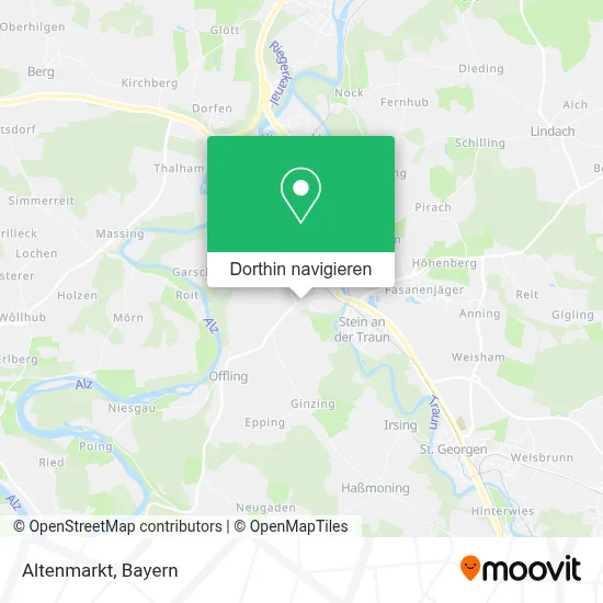 Altenmarkt Karte
