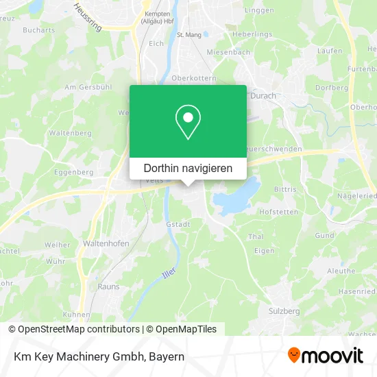 Km Key Machinery Gmbh Karte