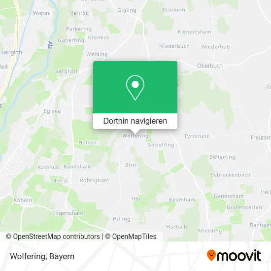 Wolfering Karte