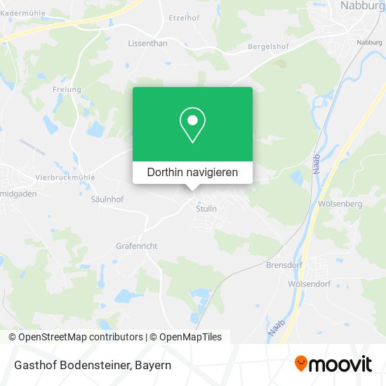 Gasthof Bodensteiner Karte