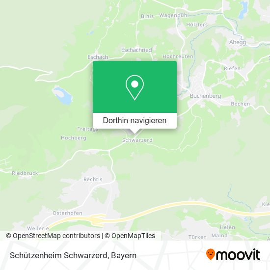 Schützenheim Schwarzerd Karte