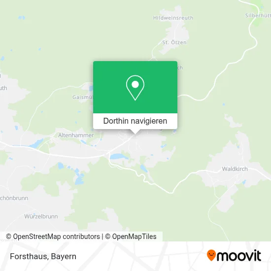 Forsthaus Karte