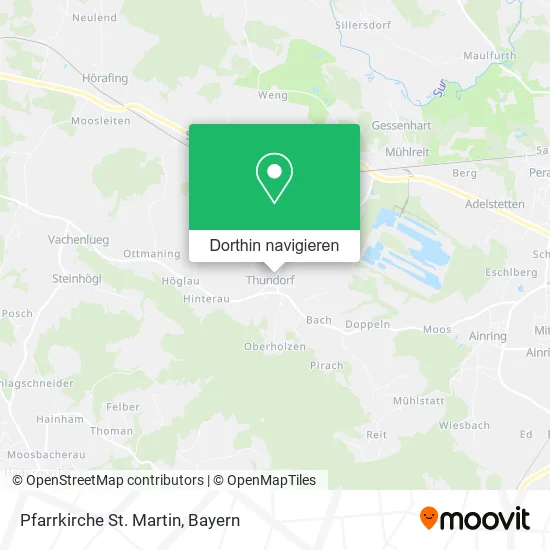 Pfarrkirche St. Martin Karte