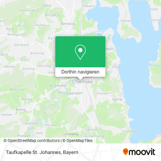 Taufkapelle St. Johannes Karte