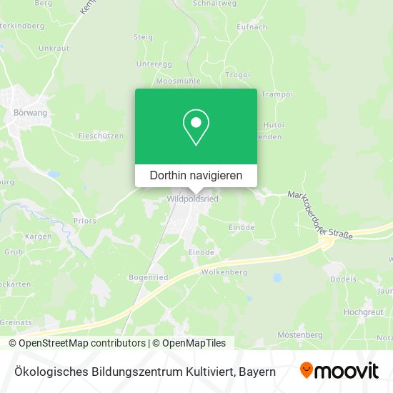 Ökologisches Bildungszentrum Kultiviert Karte