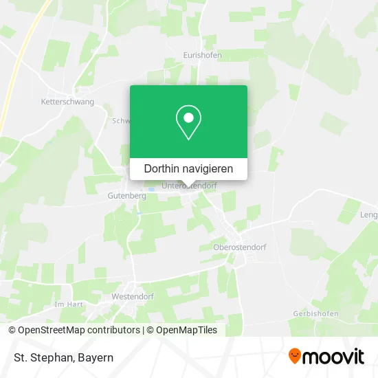 St. Stephan Karte
