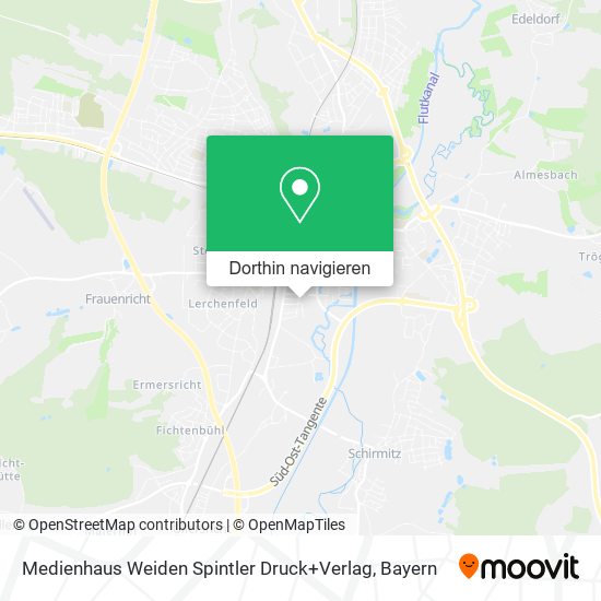 Medienhaus Weiden Spintler Druck+Verlag Karte