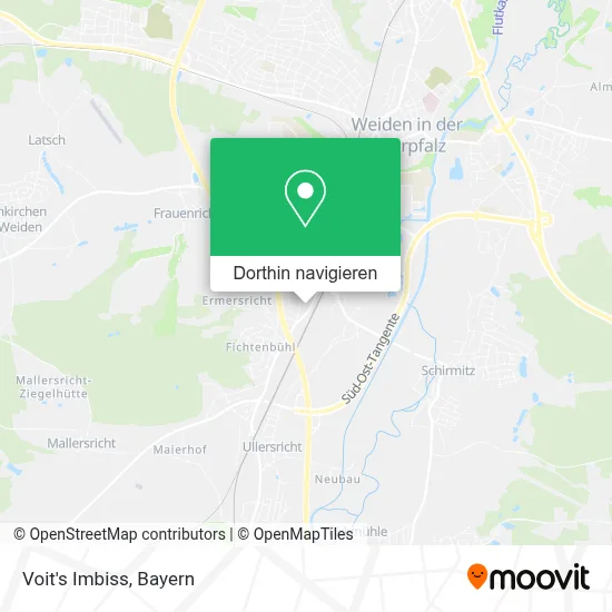 Voit's Imbiss Karte
