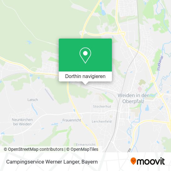 Campingservice Werner Langer Karte