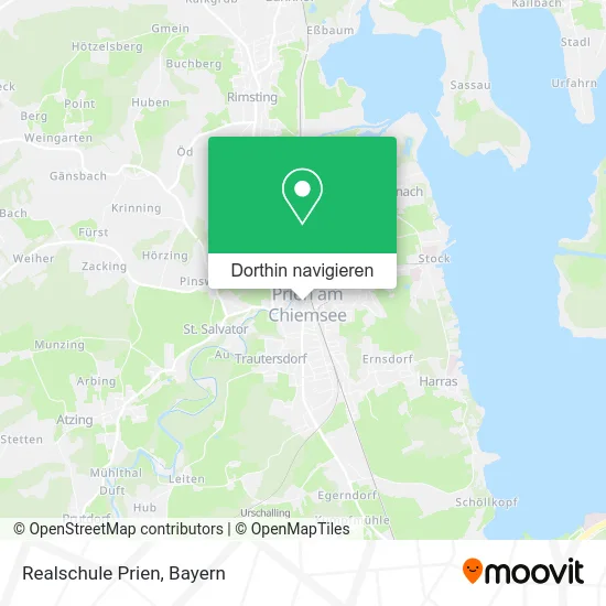 Realschule Prien Karte