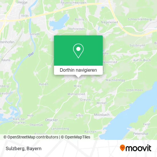 Sulzberg Karte